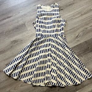 Anthropologie Dusen Dusen plaid fit mini dress